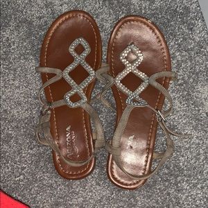Brown sandals